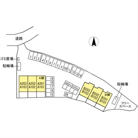 【高松市牟礼町大町のアパートのその他共有部分】