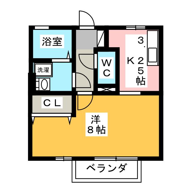 ラ　フォーレ幸心Ｂ棟の間取り