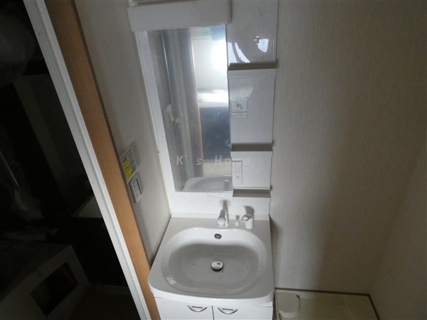 【神戸市中央区割塚通のマンションの洗面設備】