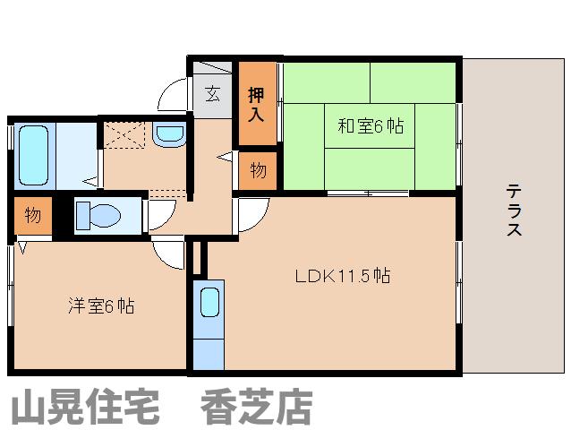 アークソフィアＣの間取り