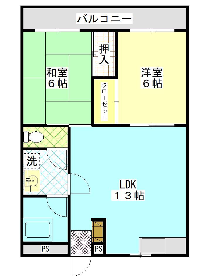 オークマンションの間取り