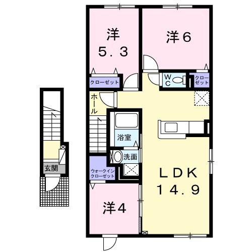 スペランツァの間取り