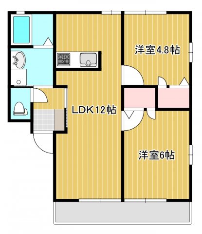 ドリームレトアＡの間取り