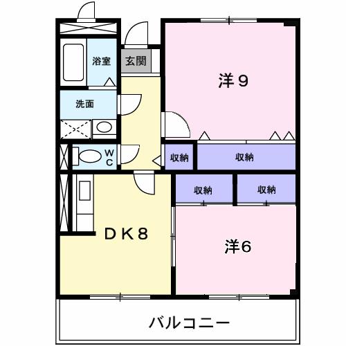 ファミリーステイツ２の間取り