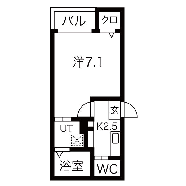 ADDICT向山の間取り