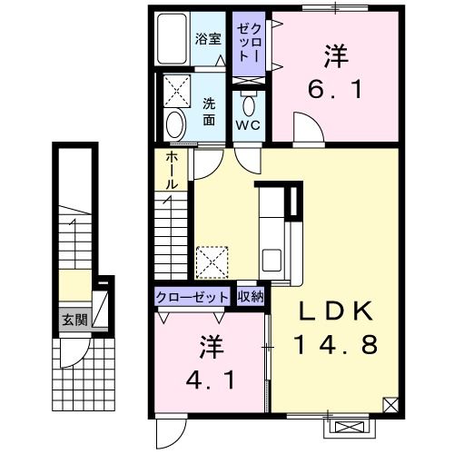 タントミールの間取り