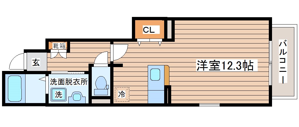 【ラ・カンパネラIIの間取り】