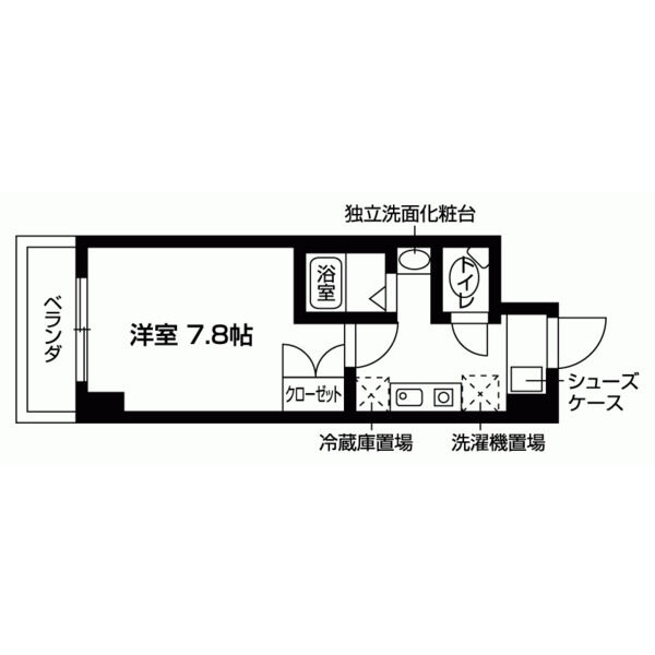 エル・セレーノ西院II番館の間取り