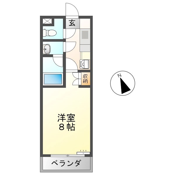 東御市加沢のマンションの間取り