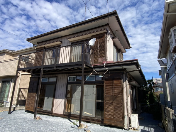 牛久市田宮・貸家の建物外観