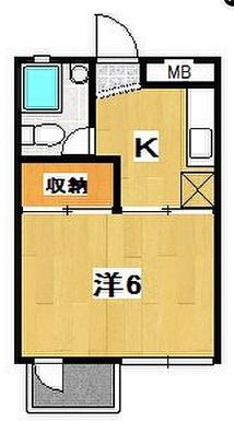 あんずマンションの間取り