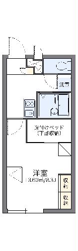 レオパレスＷＩＮＧの間取り