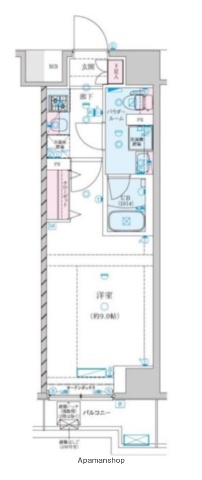 ジェノヴィア新子安の間取り