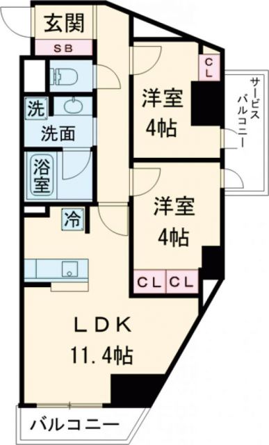 アーバンパーク高井戸の間取り