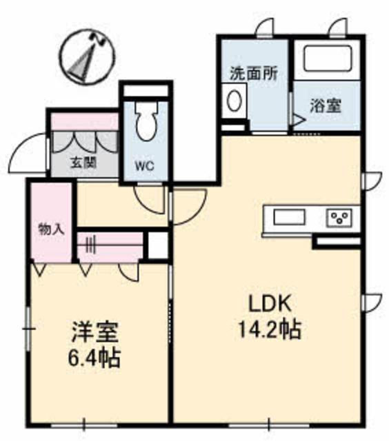 ＫＯ．レジデンスII　I棟の間取り