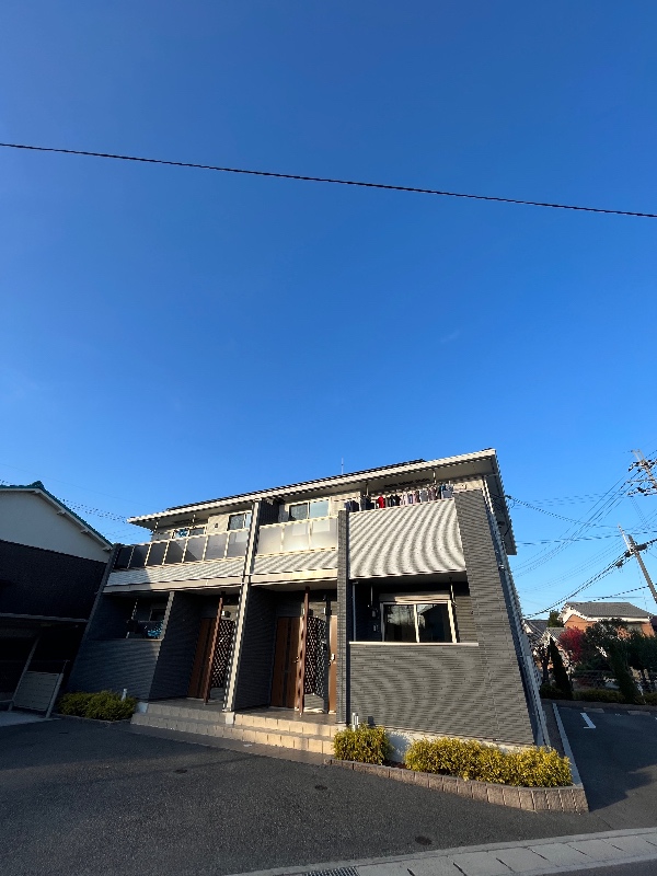 姫路市香寺町溝口のアパートの建物外観