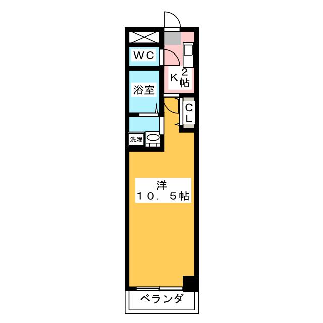 本州守山ビルの間取り