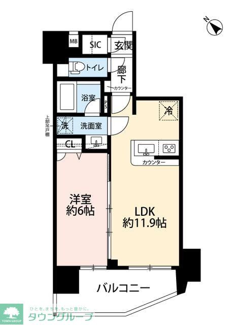 ライドリンク竹ノ塚の間取り