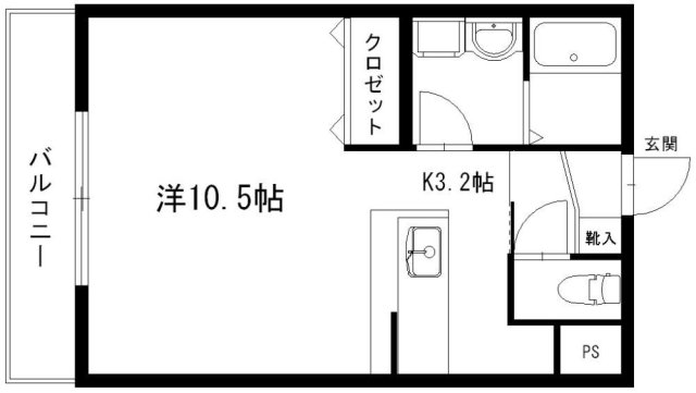 グランストーク篠ケ瀬の間取り