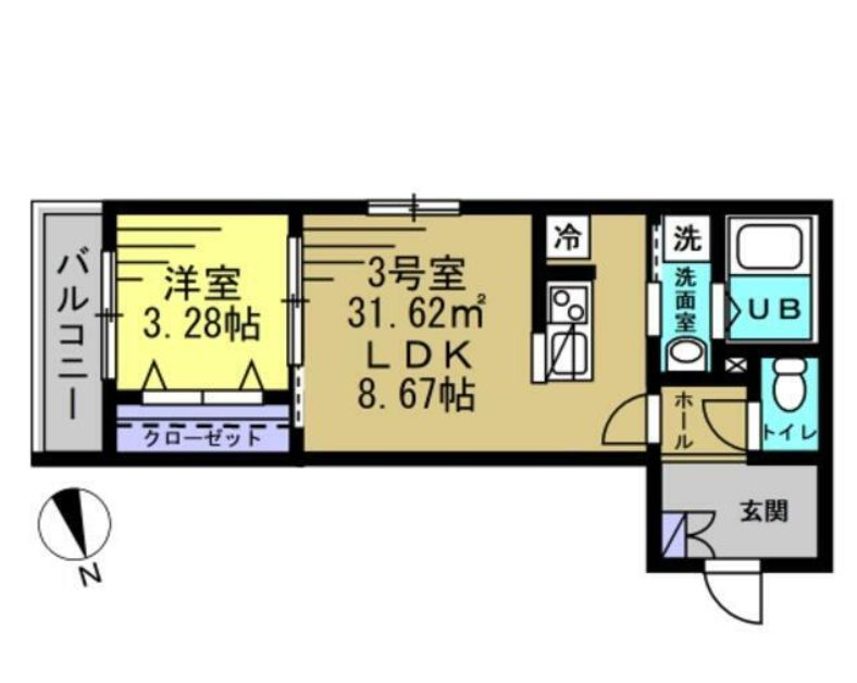 【シエルドール南柏の間取り】