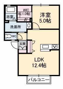 キャッスル綾の間取り