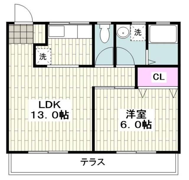 【パークハイツＮ棟の間取り】