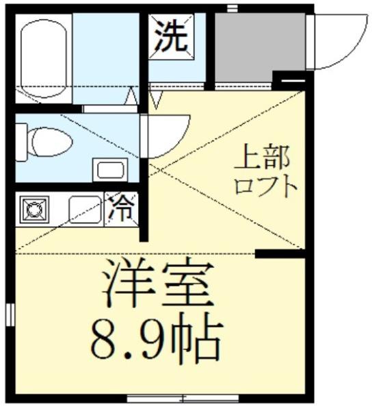 NEST冷泉町の間取り