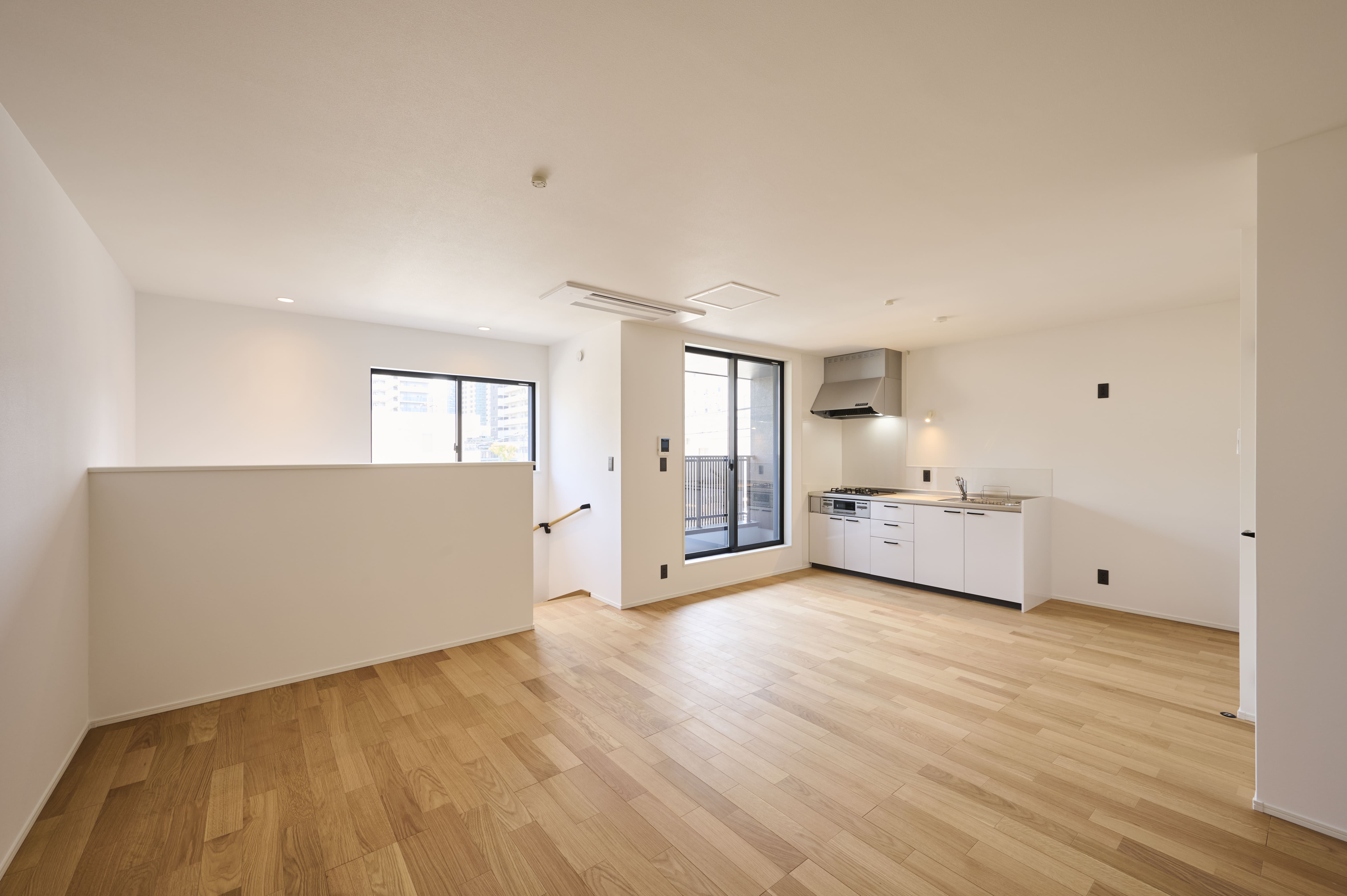 居室・リビング　写真はB02のLDKになります。