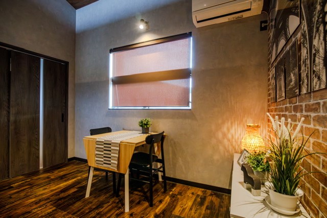 居室・リビング　モデルルームのため、家具は付いておりません。