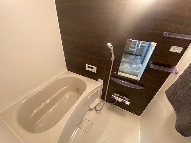 バス・シャワールーム　モデルルームのため、家具は付いておりません。