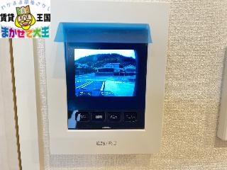 セキュリティ　カメラ付インターホン（イメージ）