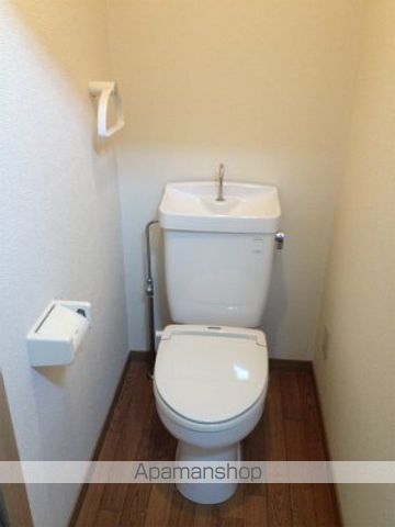 岡山電軌東山本線 西川緑道公園駅 徒歩5分 7階建 築29年のトイレ写真