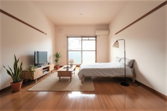 居室・リビング　ＣＧで家具等を配置したもので家具等は含まれません。