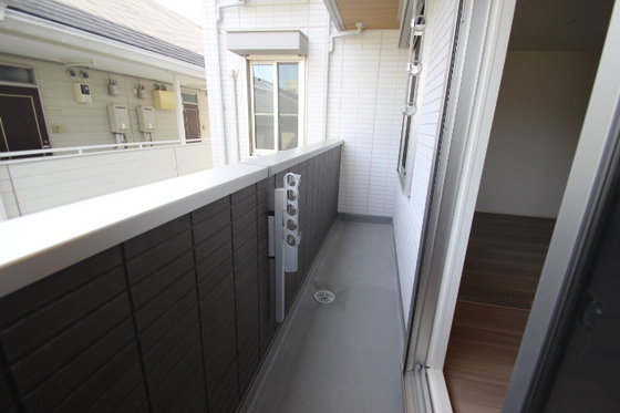 バルコニー　※別部屋の写真です