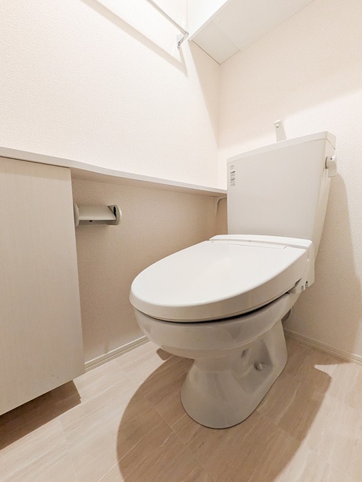 トイレ　ウォシュレット完備です