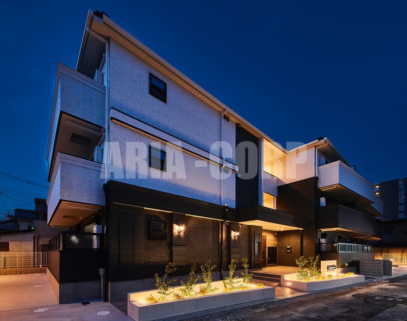 建物外観　2025年完成、大手ハウスメーカー施工デザイナーズアパート！