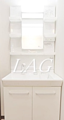 洗面設備　独立洗面台です。