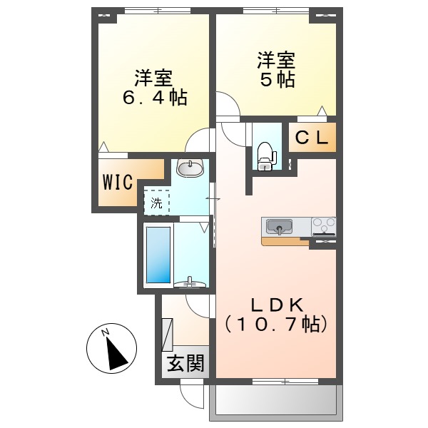 チェリーレジデンスの間取り