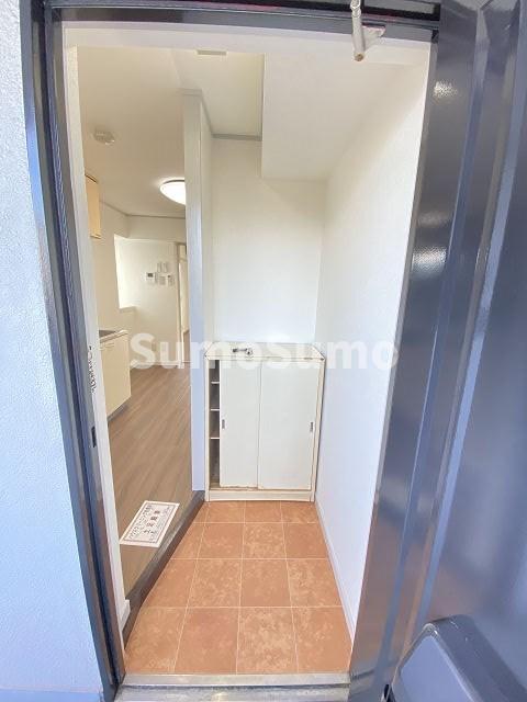 玄関　ゆったりとした玄関です