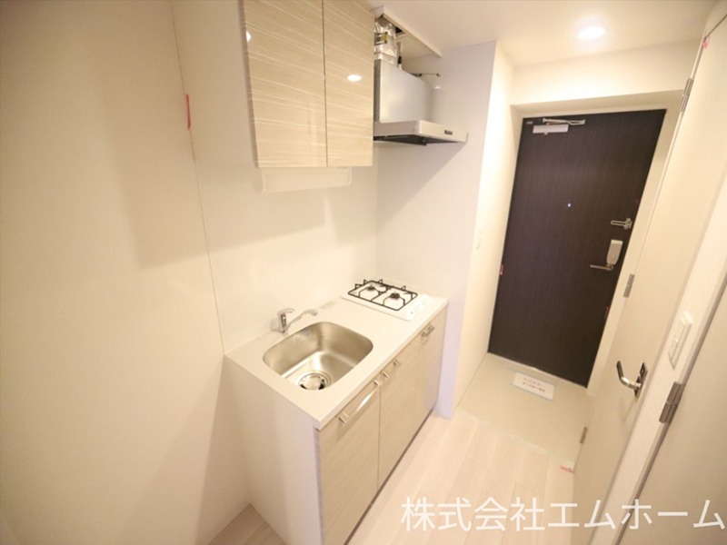 キッチン　システムキッチン（2口ガスコンロ）