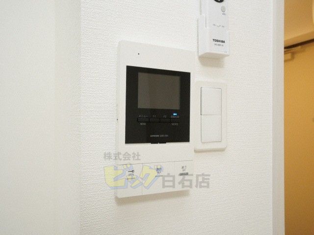 セキュリティ　モニター付きインターホン完備しています♪