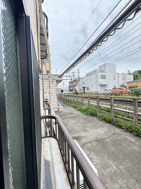 バルコニー　別部屋参考写真です