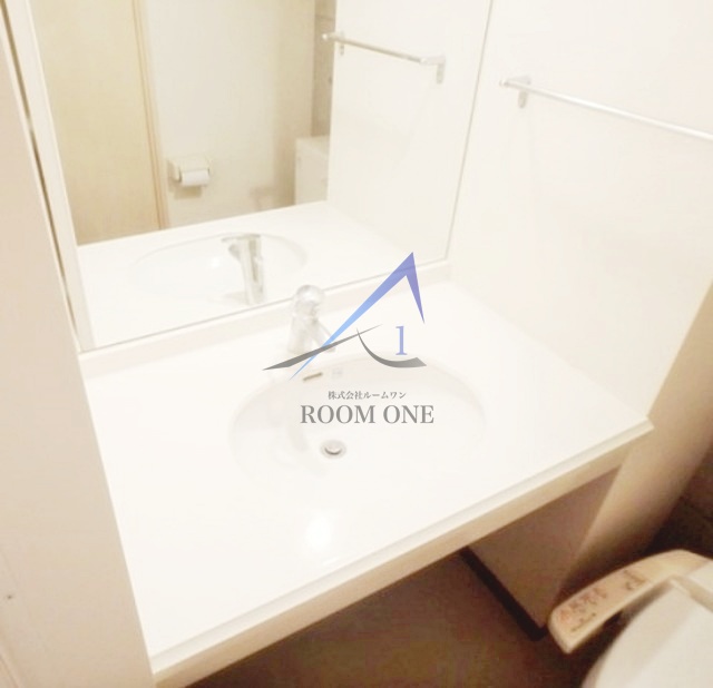 洗面設備　洗面台です。