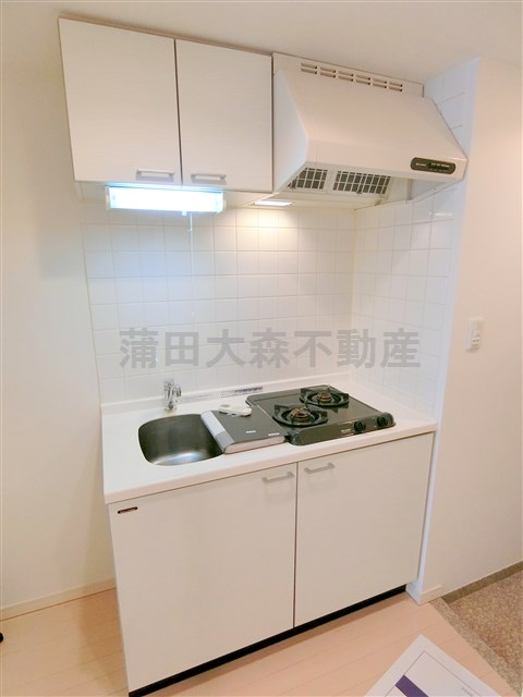 キッチン　2口ガスシステムキッチン