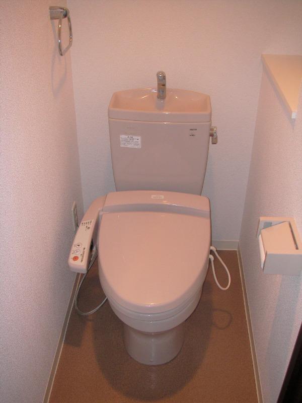 トイレ　※同シリーズ物件モデルルームの写真です