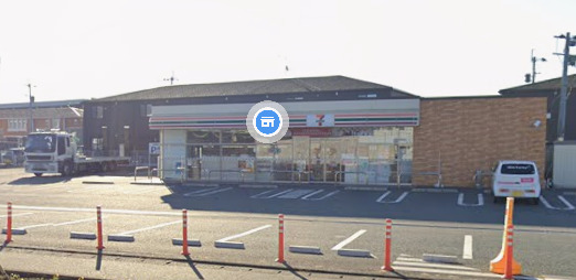 コンビニ　セブンイレブン 熊本大津翔陽高校前店（コンビニ）まで582m