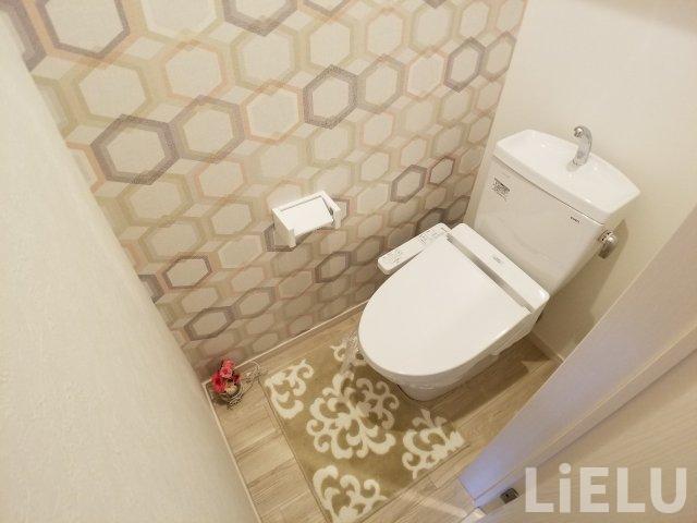 トイレ　同シリーズ物件のモデルルームになります※現況優先