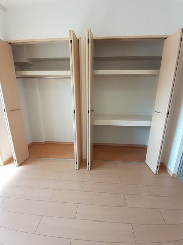 収納　大きなスペースがあり、収納には困りません