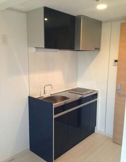 キッチン　一人暮らしに丁度いいサイズのキッチンです！