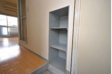 玄関　明るい玄関です